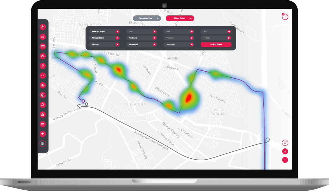 Mapa de Calor y
Análisis con IA